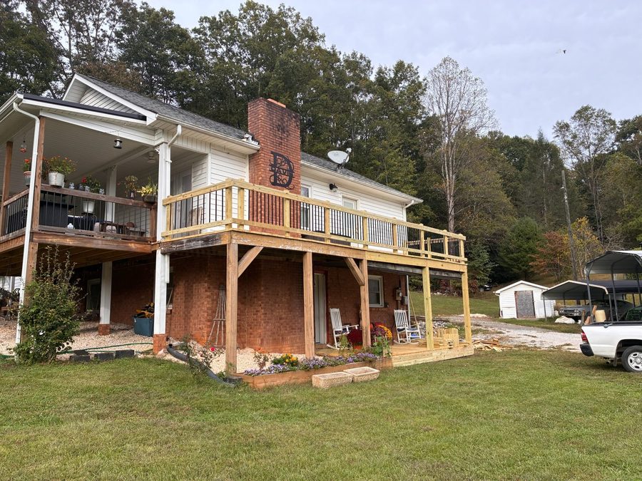 Davis Porch Remodel — Lake James, NC